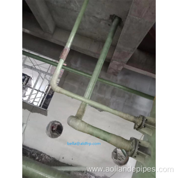 FRP saddle flange GRP elbow fiberglass tee